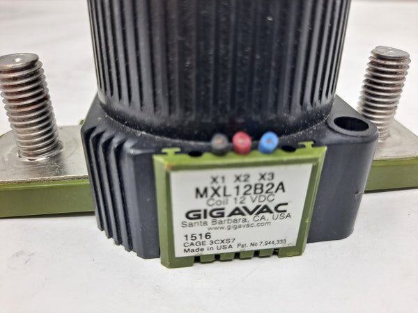 Gigavac MXL12B2a Coil 12VDC 1516