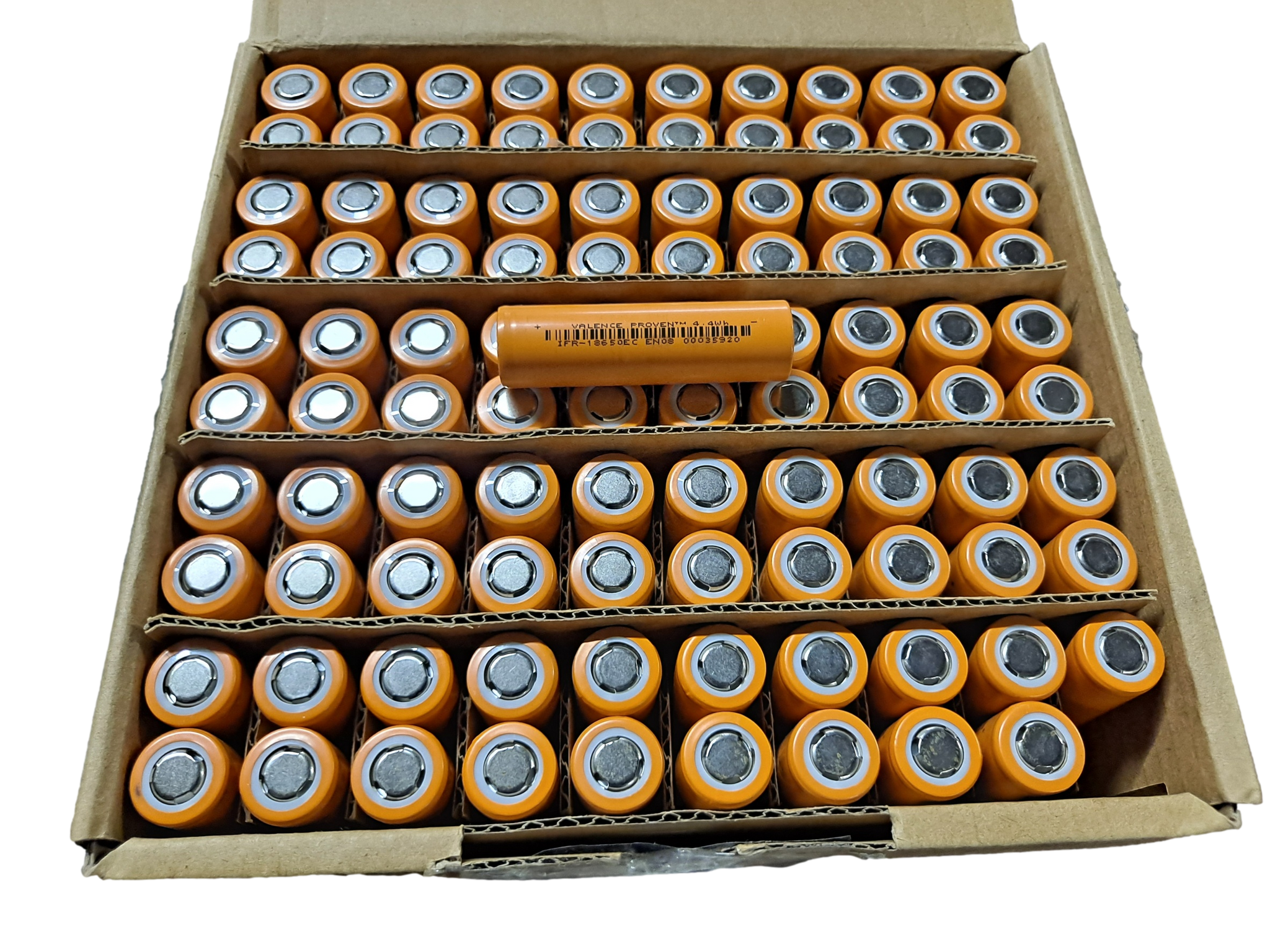 92 Valence Lifepo4 3.2v 1300mah 4.4wh 18650