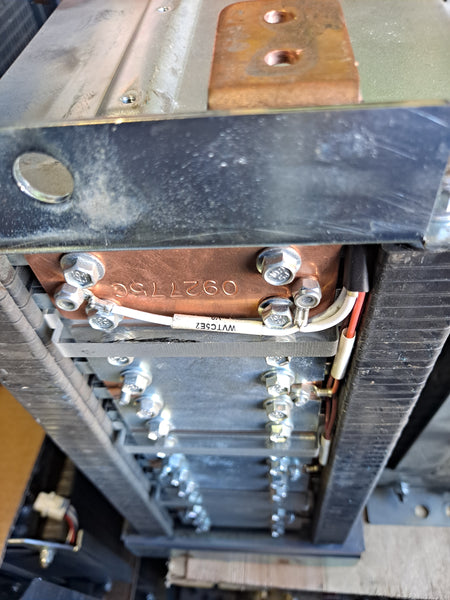 2p 300a 2 HOLE ANGLE END BUSBAR FOR SPIM08HP 16ah - Tinned Copper
