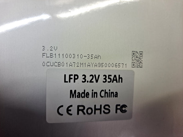 4x Fowing 3.2v 35ah NEW lifepo4 cells