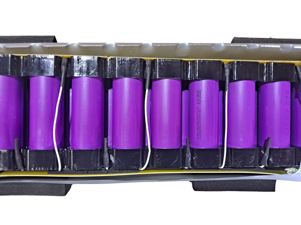 48v 10ah 480wh E-bike battery 13s2p Lishen 21700 5000mah