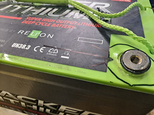 Bad Post - Tracker Lithium TLi80 Lifepo4 12.8v 80ah - Tested