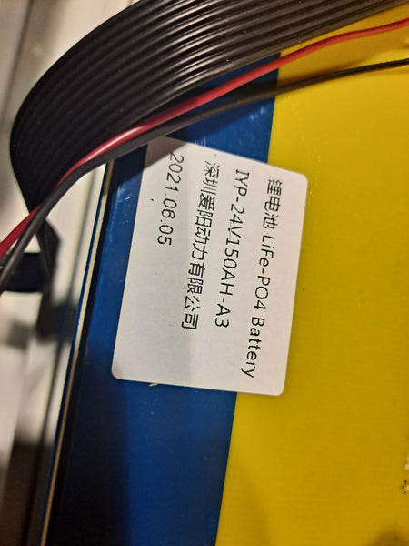 3x 25.6v 150ah 3.6kWh Lifepo4 Modules - 10.8kWh