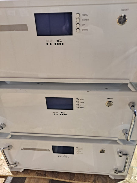 3x 25.6v 150ah 3.6kWh Lifepo4 Modules - 10.8kWh