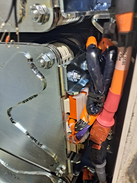 Large Cabinet with Nissan Leaf modules inside - 45kWh