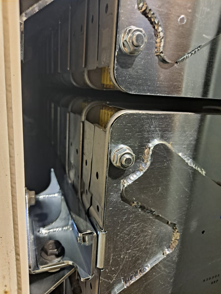 Large Cabinet with Nissan Leaf modules inside - 45kWh