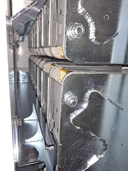 Large Cabinet with Nissan Leaf modules inside - 45kWh