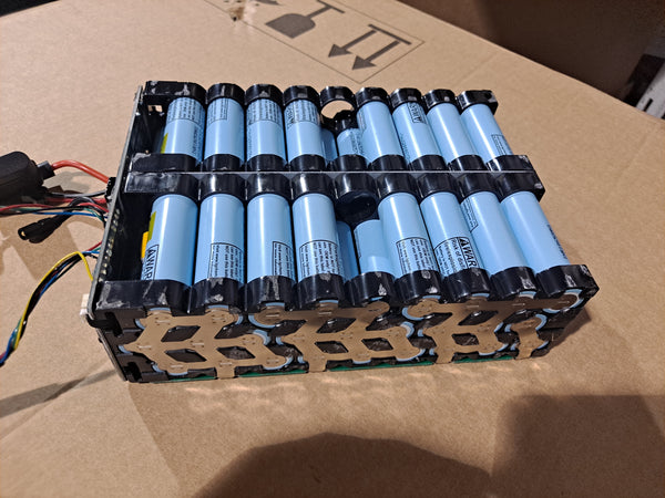 48v 12.8ah 599wh 13s4p MH1 3200mah cells