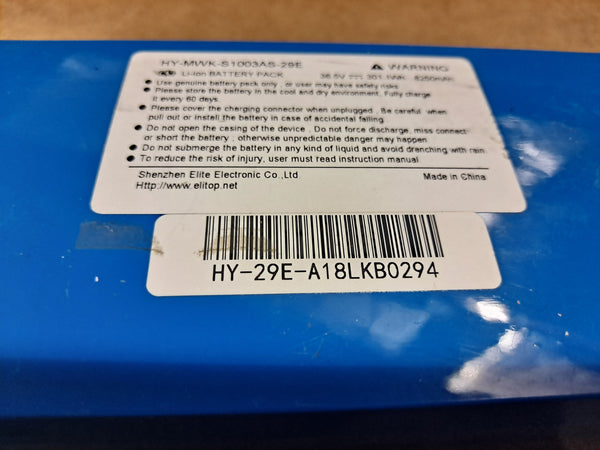36v 8.25ah 299.99wh Scooter Battery with BMS