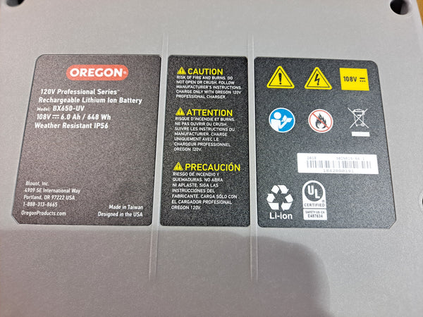 New in Box 108v 6ah 648wh w/ 60x HG2 18650