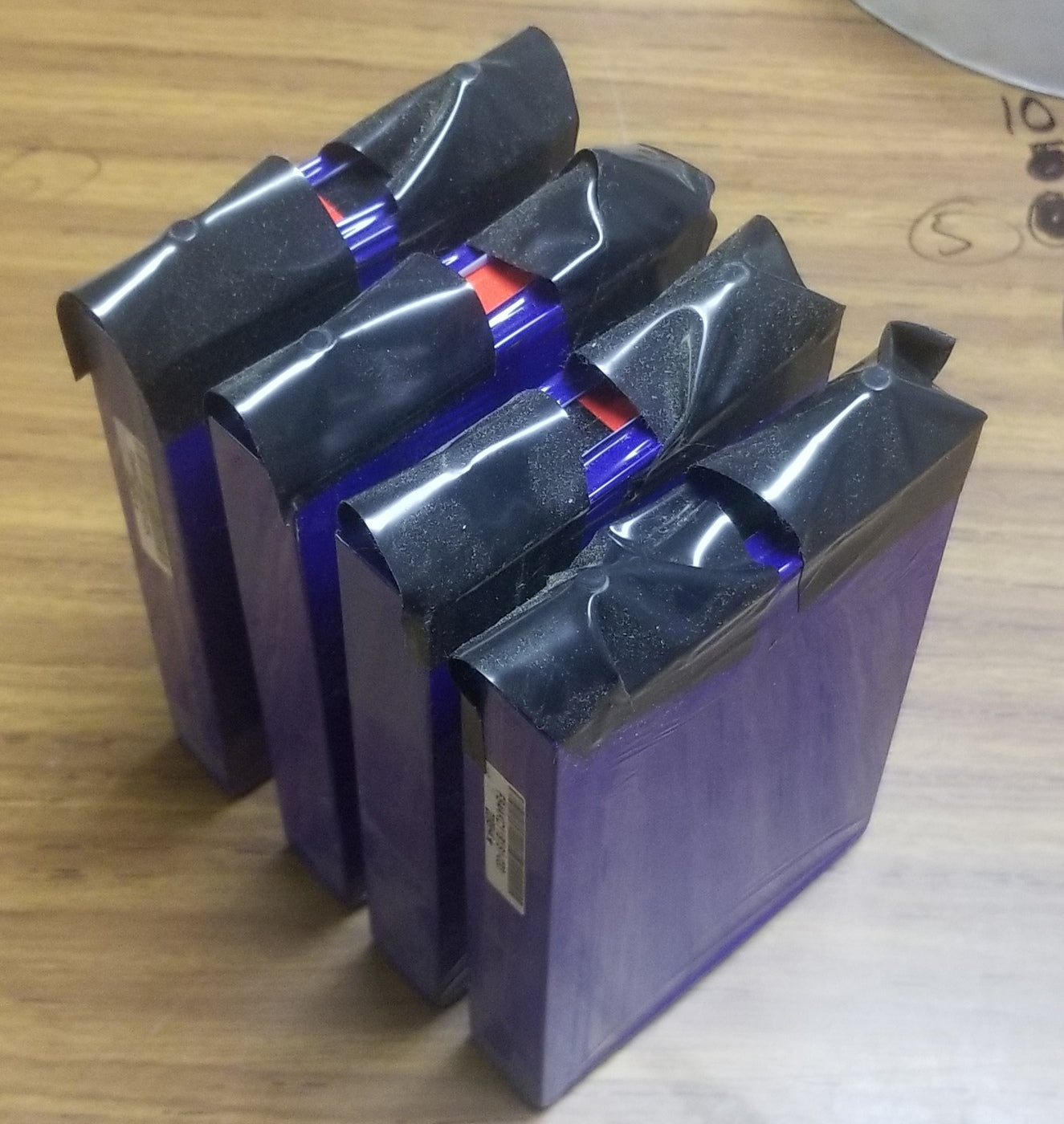 4x USED 3.2v 20ah Lifepo4 prismatic cells - Shelf K1