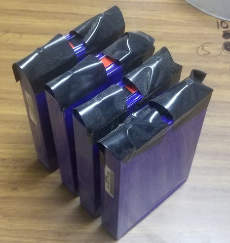 4x USED 3.2v 20ah Lifepo4 prismatic cells - Shelf K1