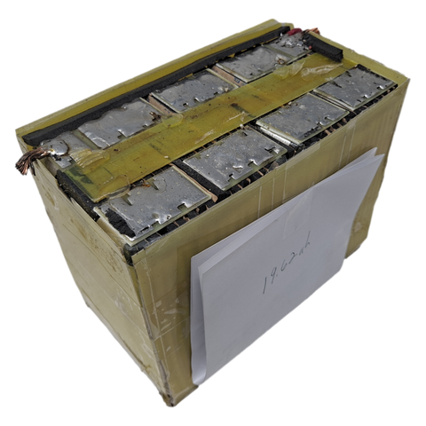 25.2v (24v) 19.62ah 500wh Lifepo4 module