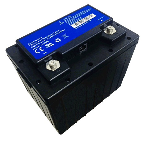 Ace YL18001 12.8v 51.2ah 655.36 Lifepo4 w/BMS