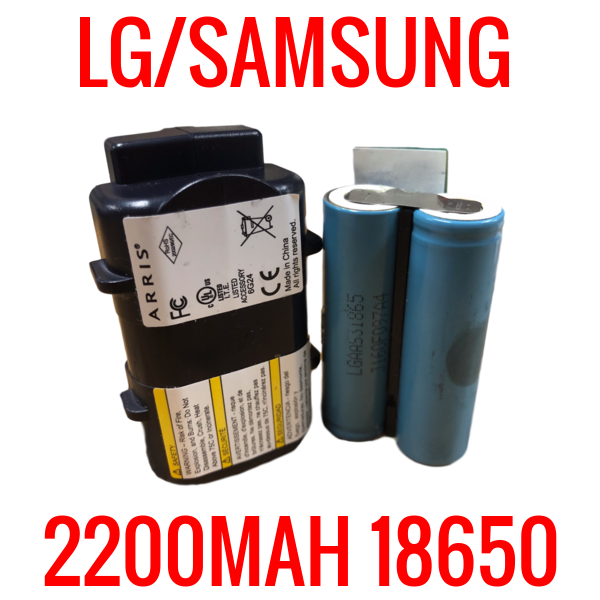 NEW BOX 20 LG SAMSUNG SONY 18650 2200MAH CELLS MODEM BATTERIES