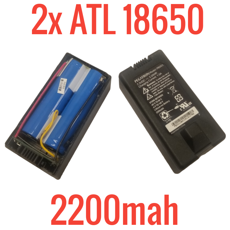 2 ATL 2200mah 18650 Cells in Modem Batteries - PB001