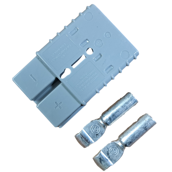 SMH Power Connector - SB 2/0 Wire Gauge - 350 Amp - Gray - Forklift