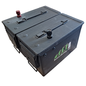Battery Hookup Ammo Can 51.2v 50ah 2560wh Prototype