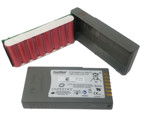 4s2p module with 8 Sanyo 2400mah 18650 cells - Heartmate