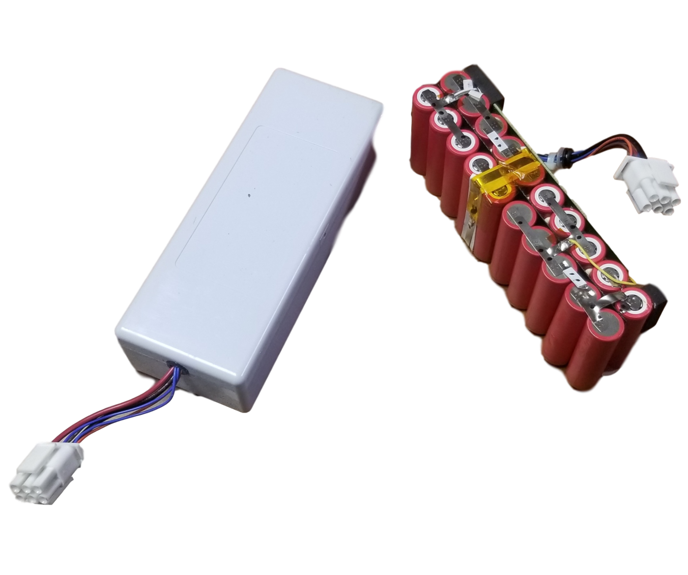 20 Sanyo UR18650a 2150mah cells in 4s5p module