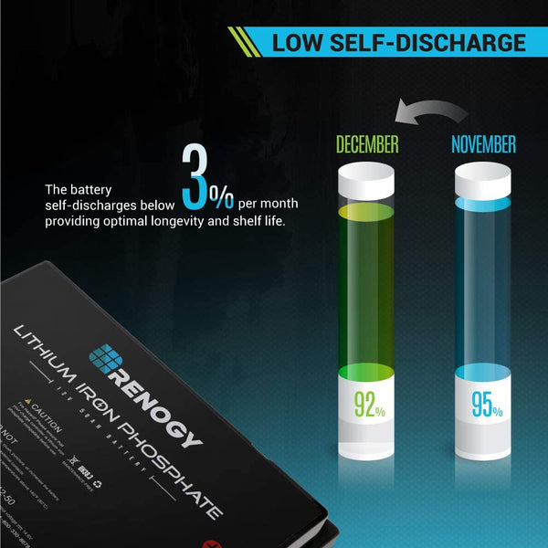 TESTED - Renogy Lifepo4 12v 50Ah Battery with BMS