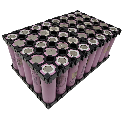 50 Samsung 2600mah cells in holders