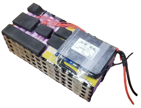 21.6v 46ah 6s18p 108 2550mah 18650 cell module with BMS