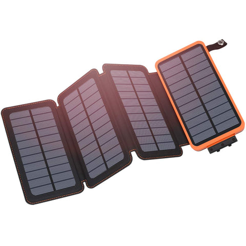 25000mAh Solar Power Bank - Amazon