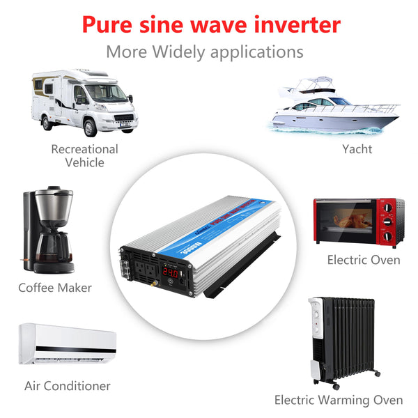 3000w 24v Pure Sine Wave Inverter - Amazon