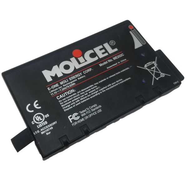 3s3p Molicel Module with 9 2400mah 18650 79.92wh