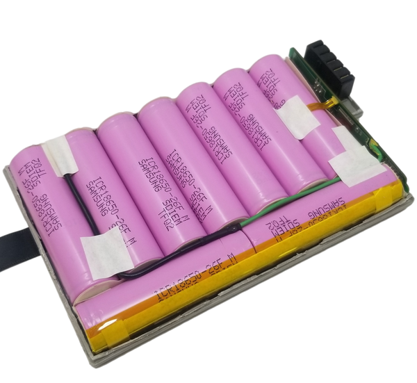 3s3p Samsung Module with 9 2600mah 18650 - 84wh