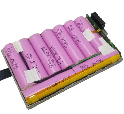 3s3p Samsung Module with 9 2600mah 18650 - 84wh