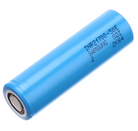 8 Samsung INR21700-50E 2170 4800mah