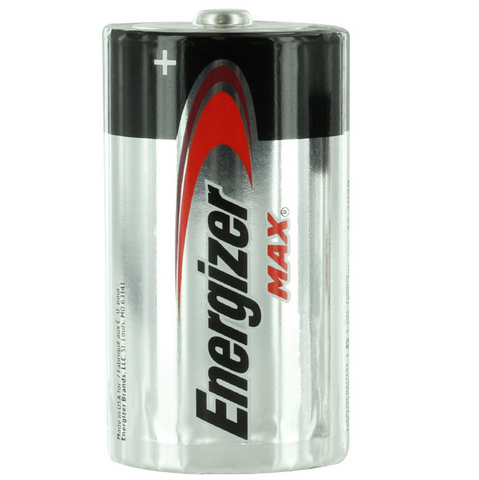 9 ENERGIZER MAX D ALKALINE BATTERIES