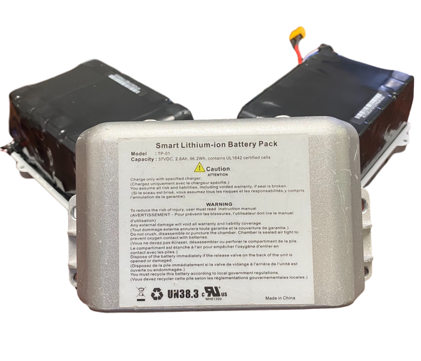 10S 36V 2.6ah 96.2 WH LI-ION PACK + BMS (TP-01)