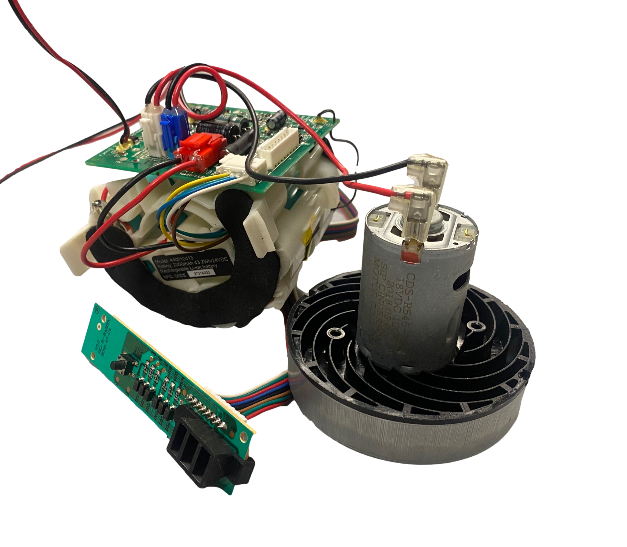 DIY 18v 100w Motor - Battery - BMS - On/Off Switch