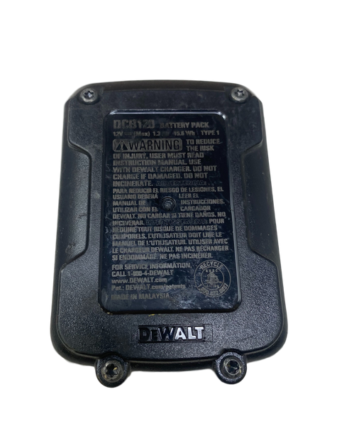DEWALT DCB120 12V 1.3AH 15.6WH for PARTS/REPAIR