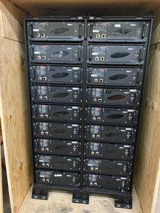 Huge Steel Samsung battery cabinet 79" x 41" x 21"