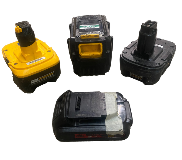 10 POUNDS OF MIXED TOOL BATTERIES - 50-60 CELLS