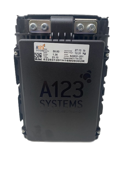 24V 58.8ah 1.35kWh LIFEPO4 A123 MODULE 7s