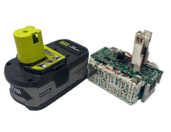 Ryobi P108 18V Batteries for Parts & Repair