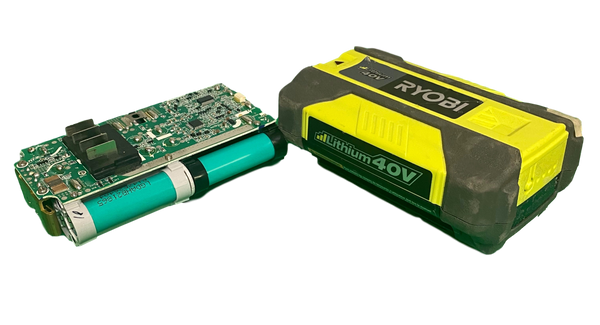RYOBI OP4015 36V BATTERIES FOR PARTS/REPAIR