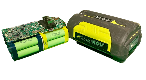 RYOBI OP4026 36V BATTERIES FOR PARTS/REPAIR