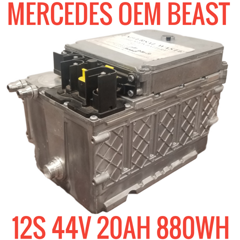 Low Voltage Shelf K1 - MERCEDES OEM LG CHEM 12S 44V 20AH 880WH