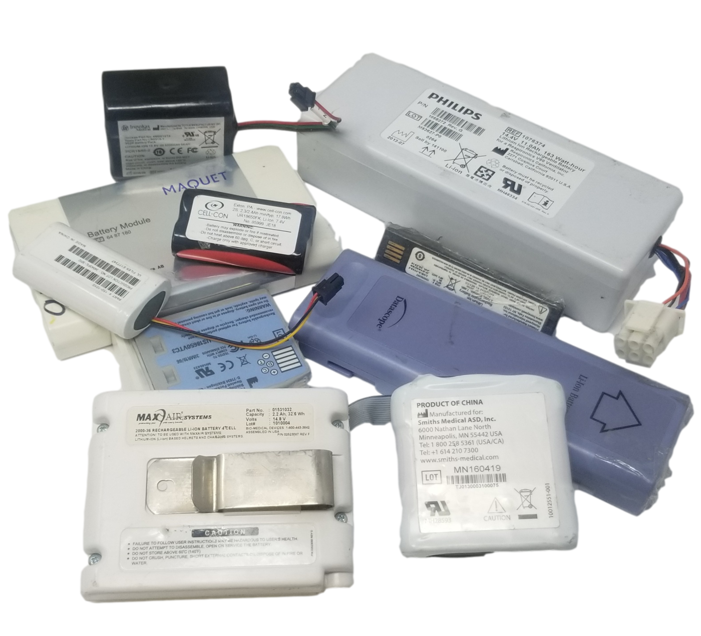 10 Pounds of Mixed Mostly Medical Packs - 60-80 cells