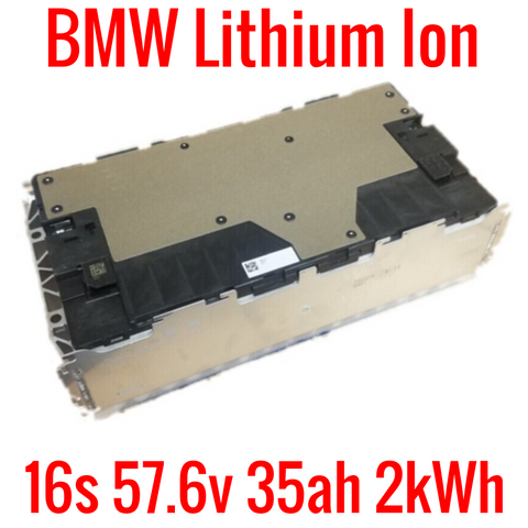 BMW OEM 16s 57.6v 35ah 2kWh MODULE - shelf a2