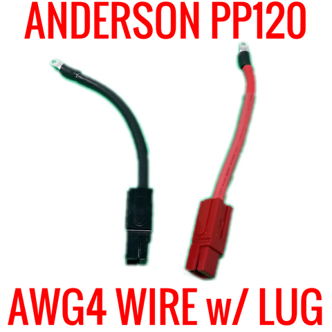 ANDERSON POWERPOLE PP120 PAIR W/ WIRE
