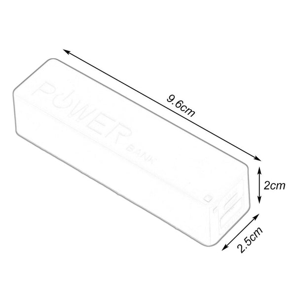 1 18650 CELL DIY POWERBANK - Pink