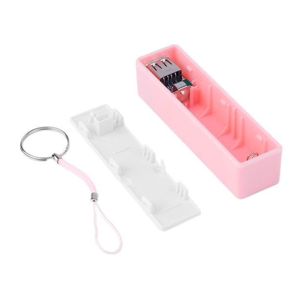 1 18650 CELL DIY POWERBANK - Pink