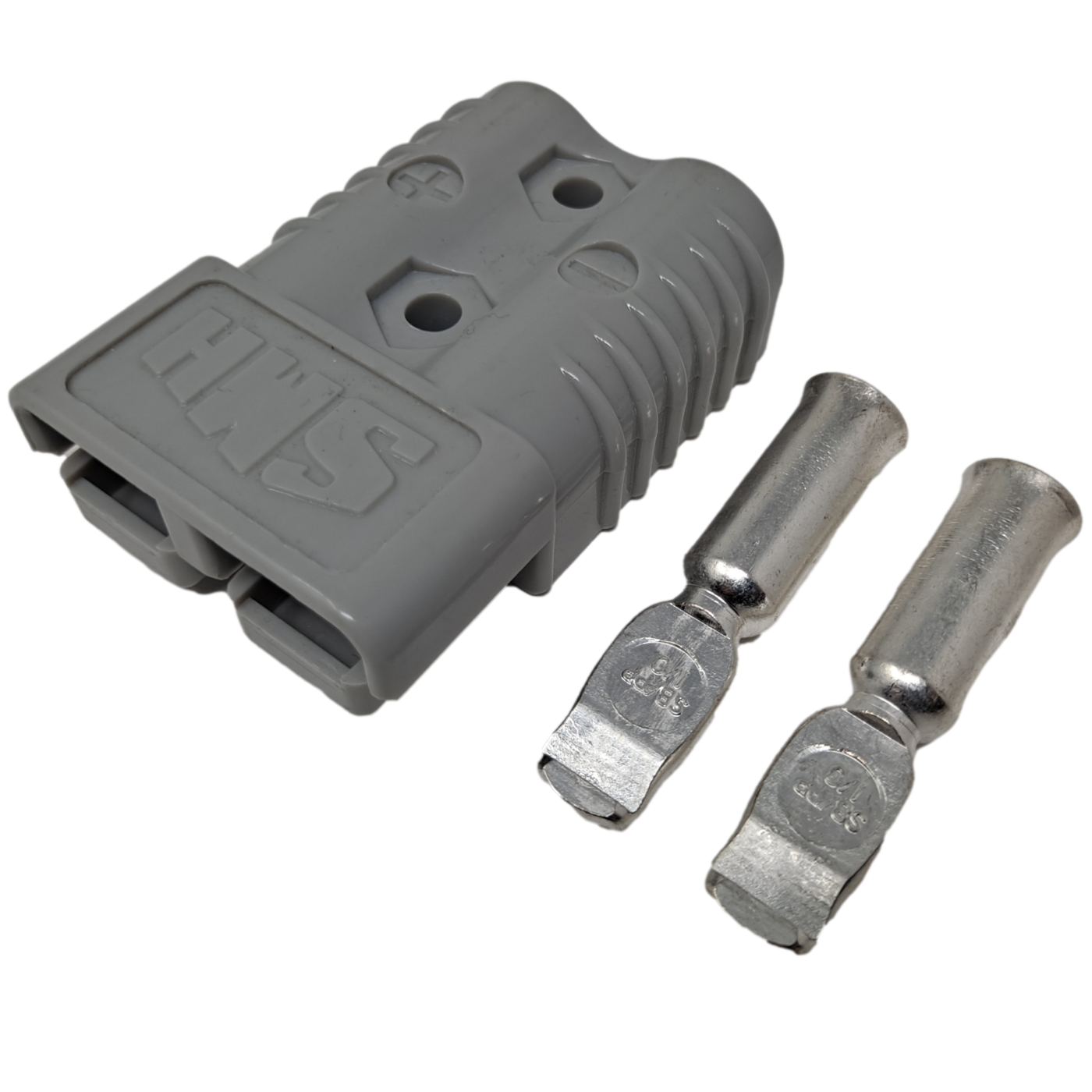 SMH Power Connector - SB 4/0 Wire Gauge - 175 Amp - Gray - Forklift